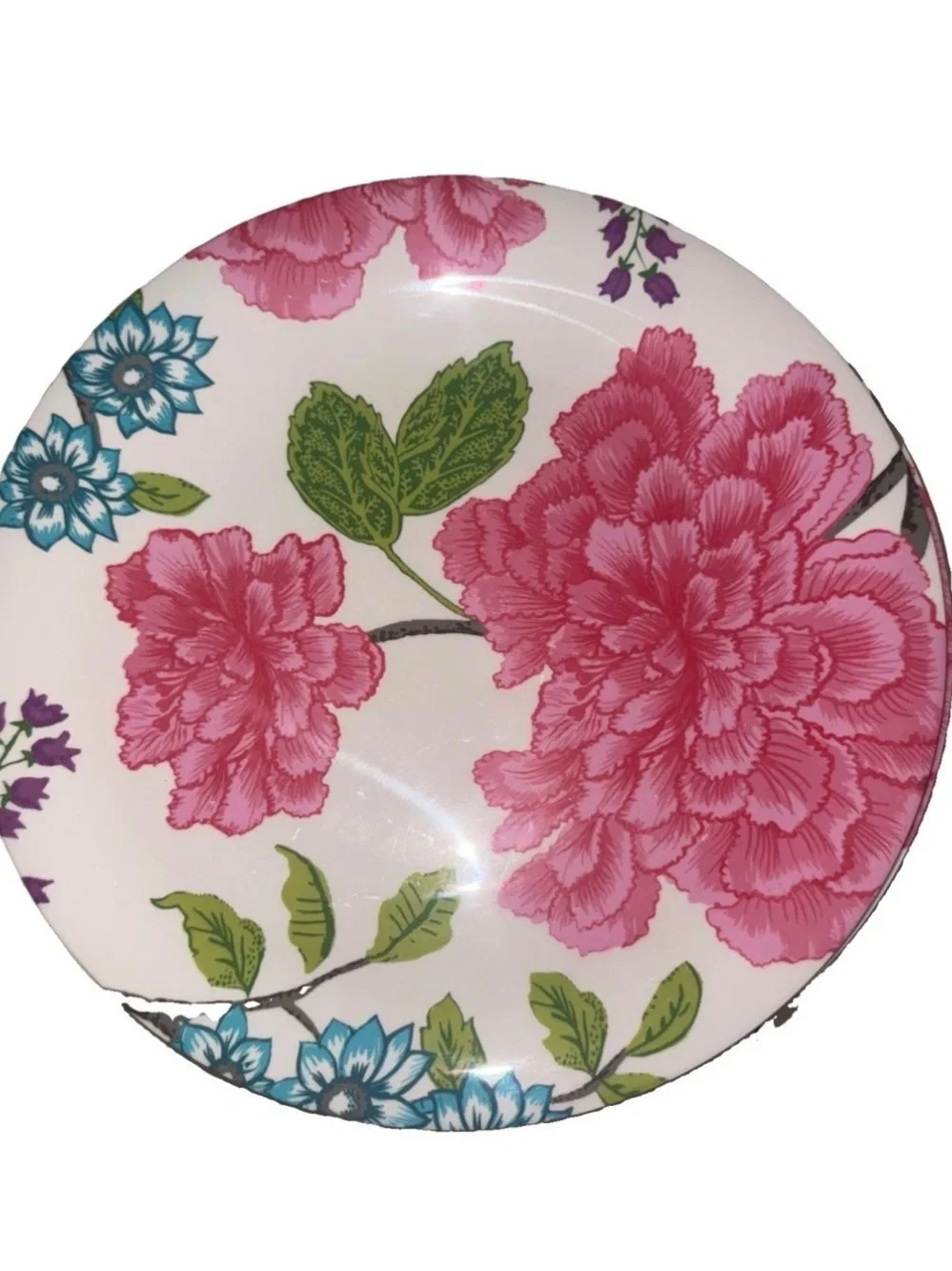 Set of 4 Target Melamine Flower Floral Plates 🌸